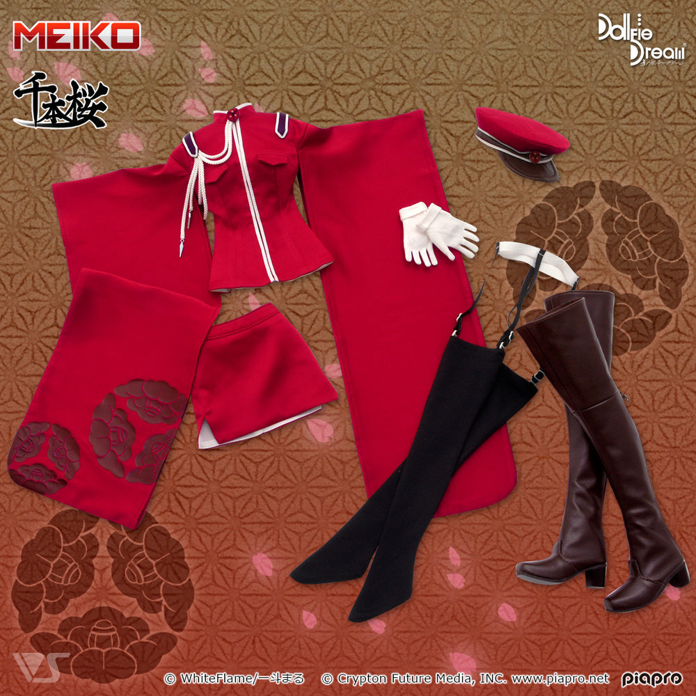 Dollfie Dream®  千本櫻服飾套裝(零之櫻 · 紅車)