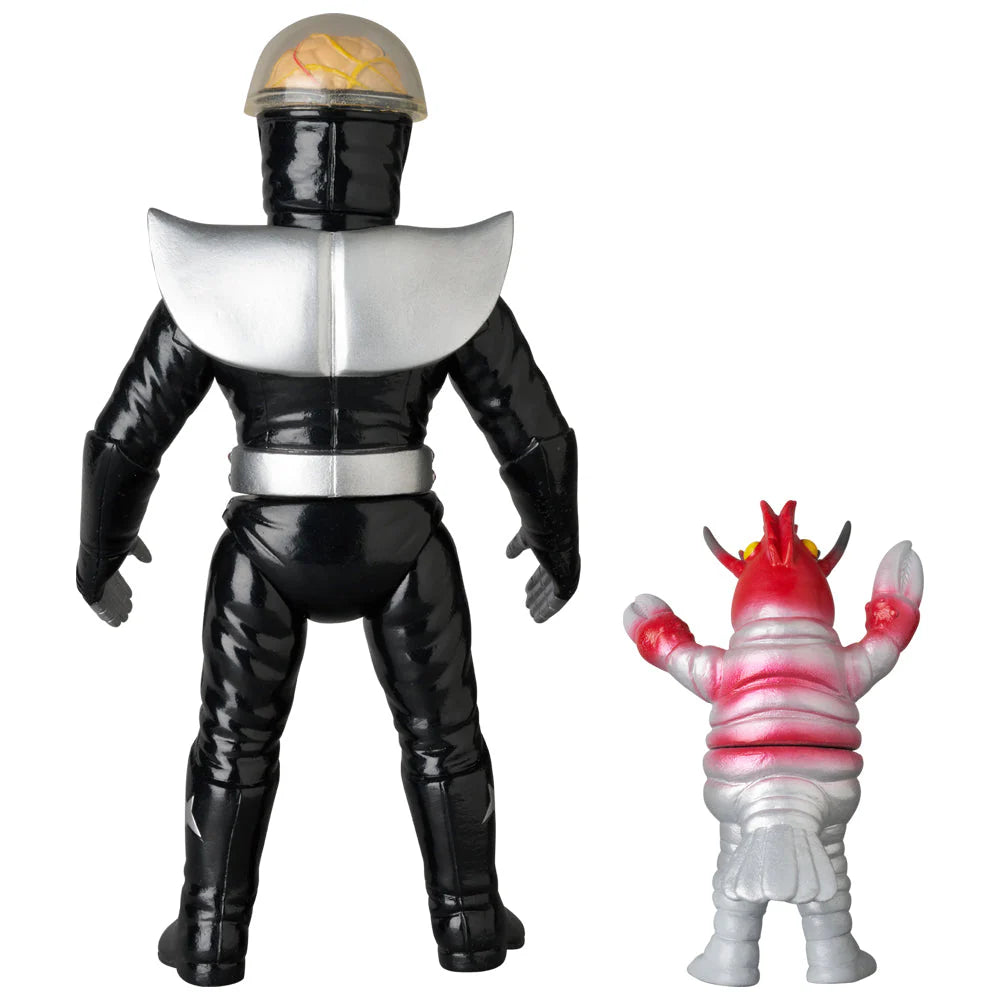 SOFUBI Silver Hakaider (New color ver.) + Mini Silver Shrimp