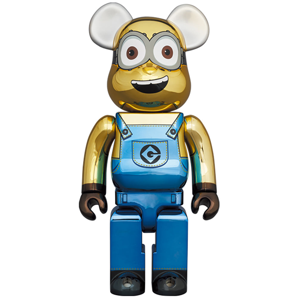 【現貨】BE@RBRICK DAVE CHROME Ver. 1000% (⭐限定激減優惠⭐)