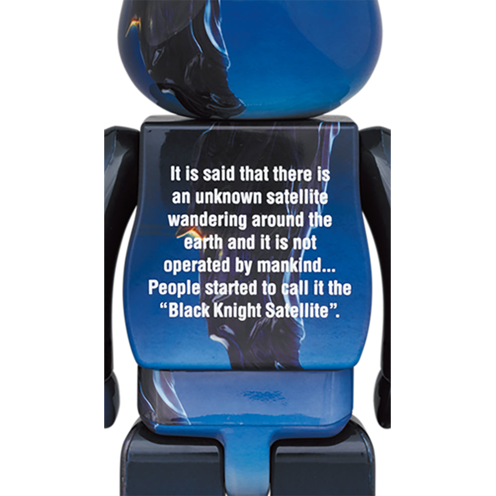 【現貨】BE@RBRICK BLACK KNIGHT SATELLITE 100% & 400% (⭐限定激減優惠⭐)