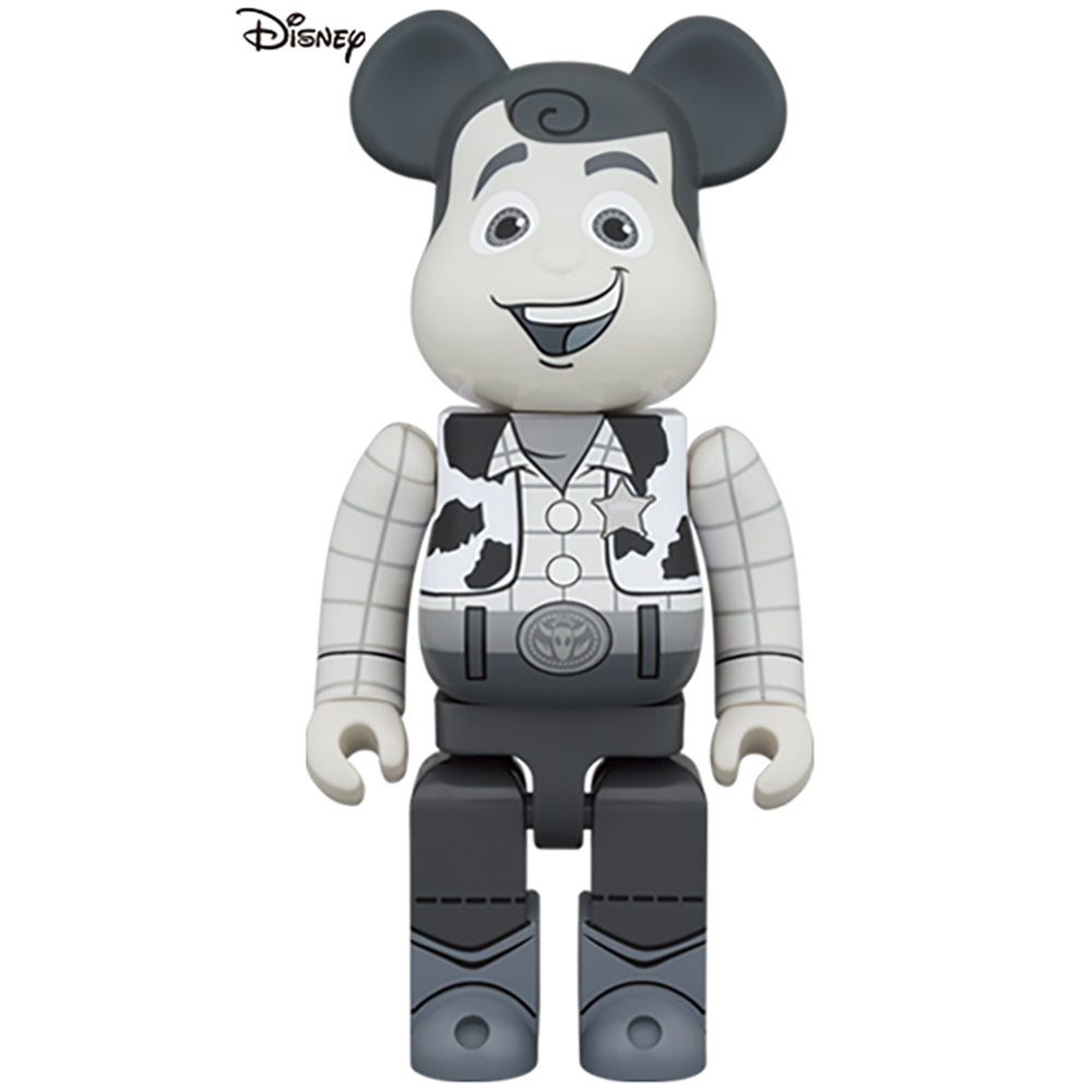 【現貨】BE@RBRICK WOODY B&W Ver. 1000% (⭐限定激減優惠⭐)