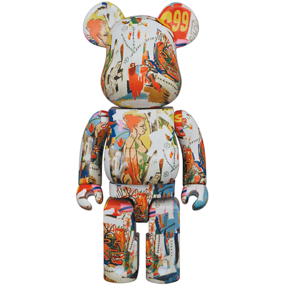 【現貨】BE@RBRICK Andy Warhol × JEAN-MICHEL BASQUIAT #4 400%