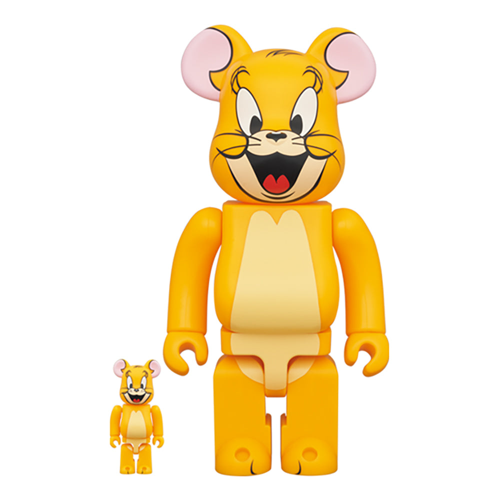 【現貨】BE@RBRICK JERRY (Classic Color) (TOM AND JERRY) 100% & 400% (⭐限定激減優惠⭐)