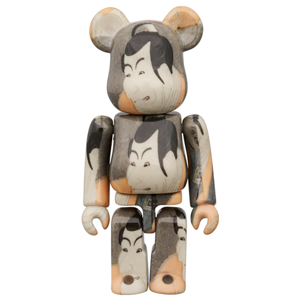 BE@RBRICK Boston Museum 東洲斎写楽「市川鰕蔵の竹村定之進」100% & 400%