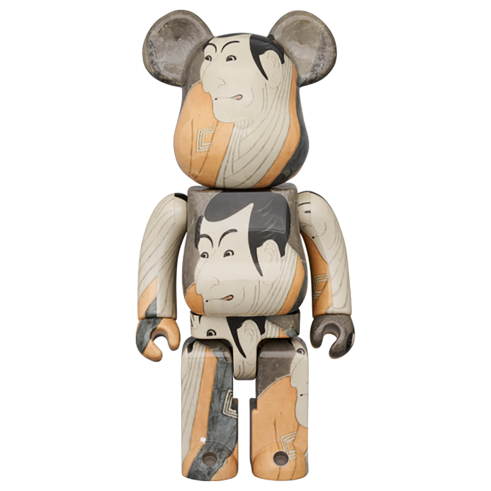 BE@RBRICK Boston Museum 東洲斎写楽「市川鰕蔵の竹村定之進」100% & 400%