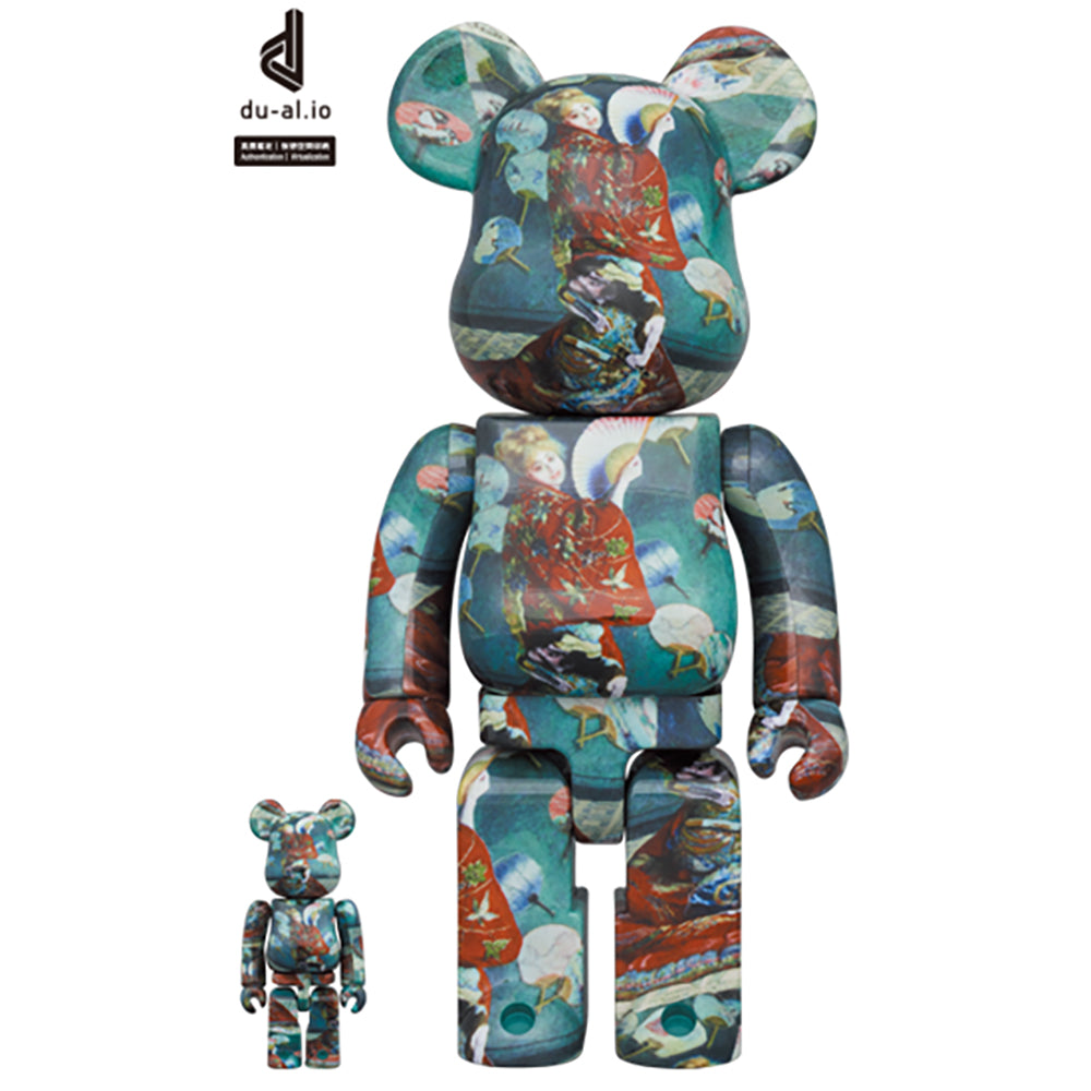 BE@RBRICK BostonMuseum Claude Monet "LA JAPONAISE" 100%&400%
