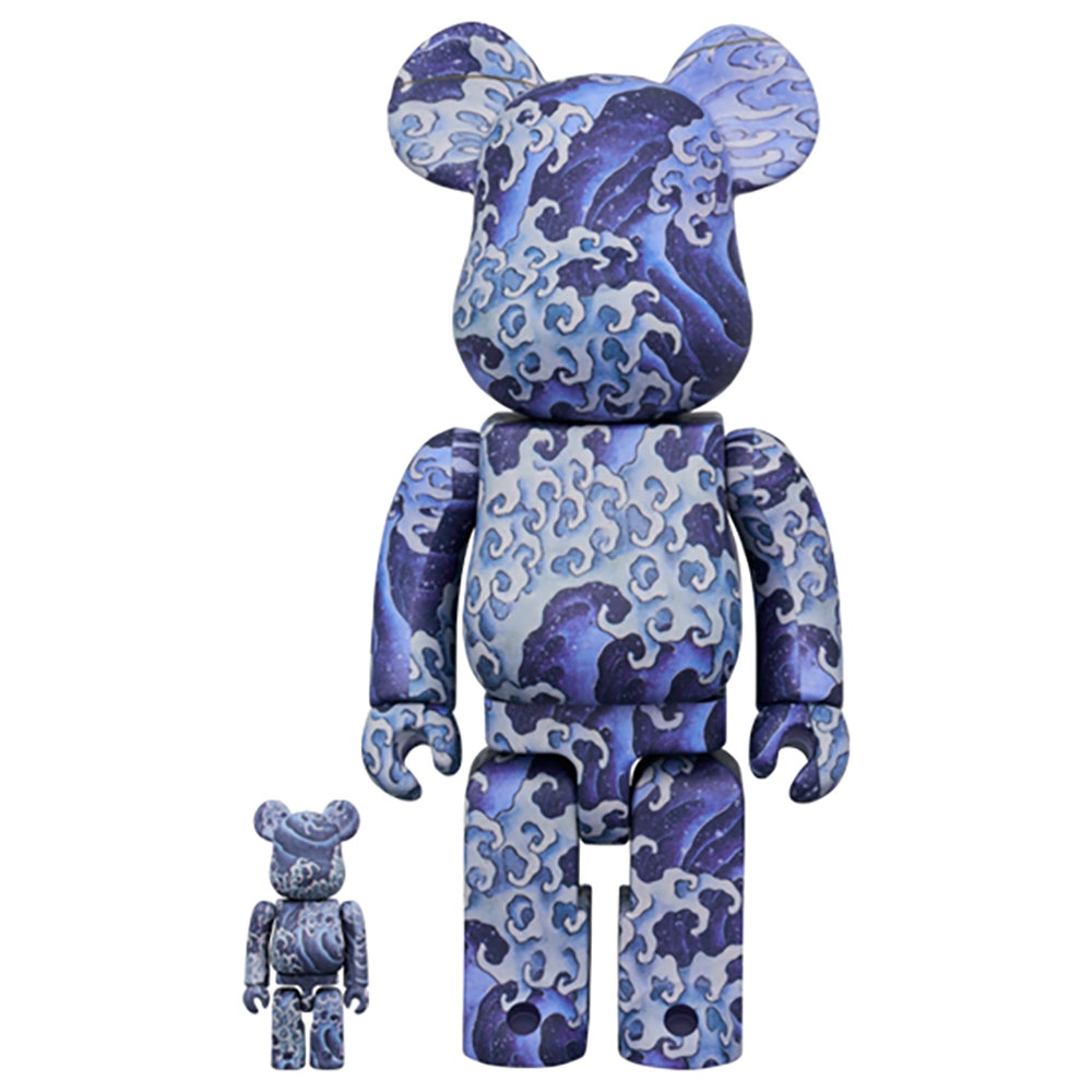 BE@RBRICK 葛飾北斎 上町祭屋台天井絵「男浪」100% & 400%