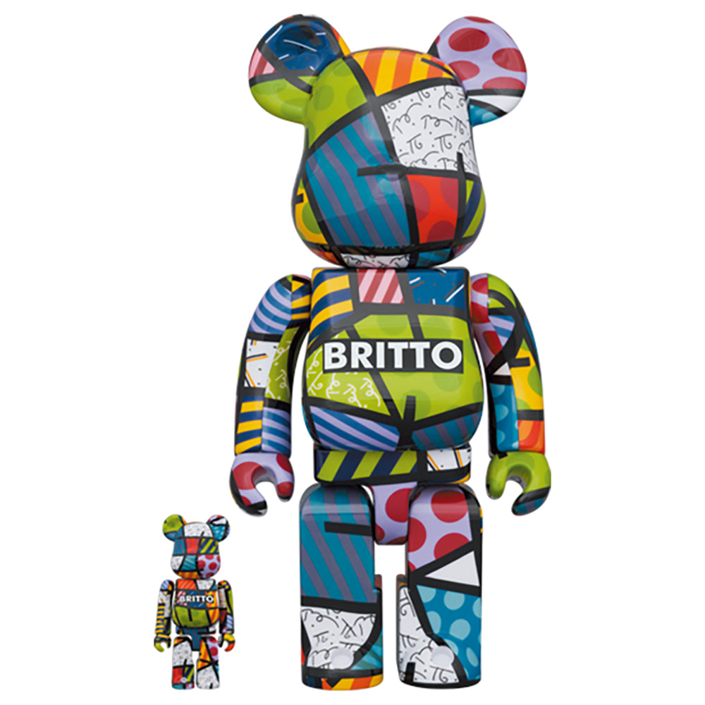 BE@RBRICK Romero Britto 100% & 400%