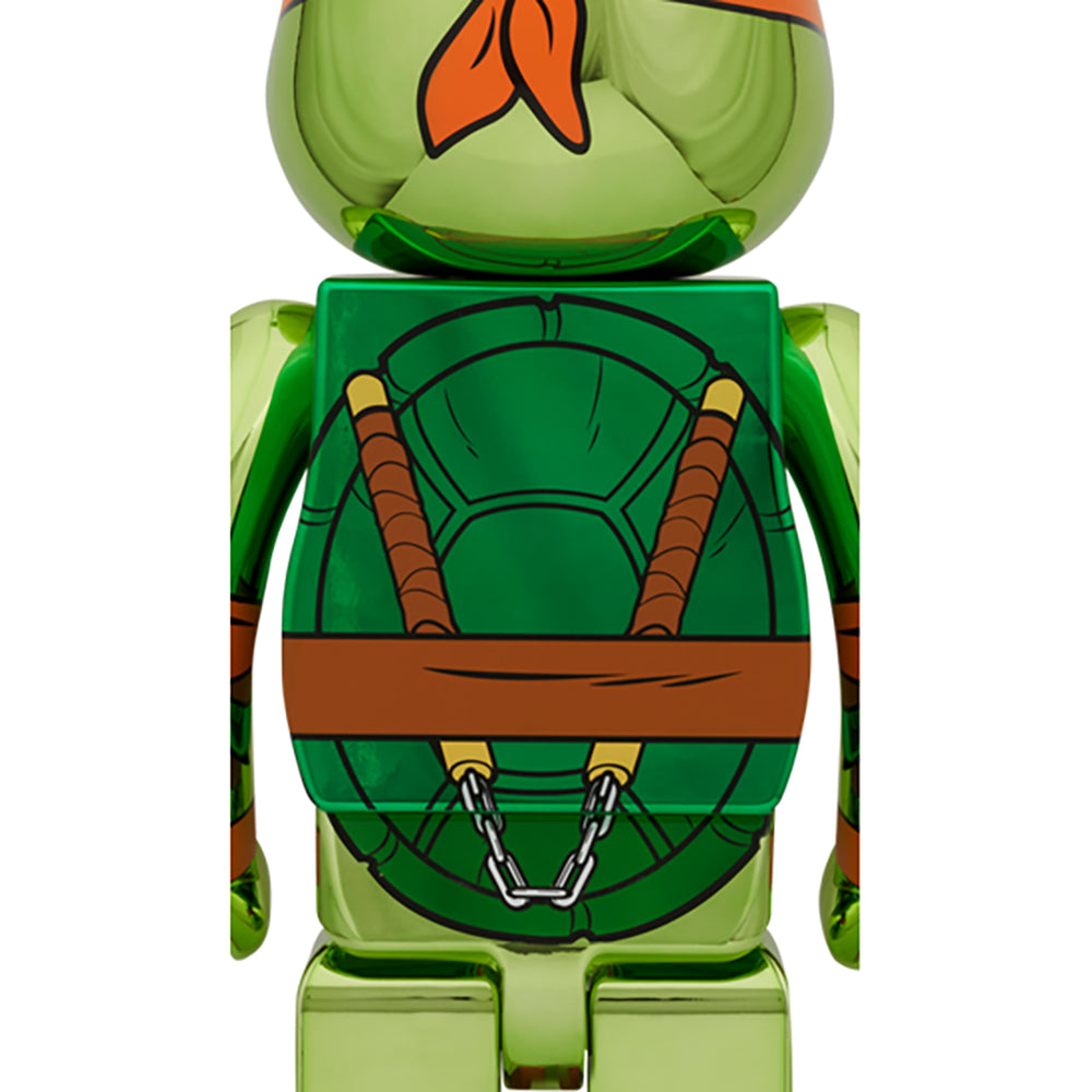 BE@RBRICK MICHELANGELO CHROME Ver. 1000%