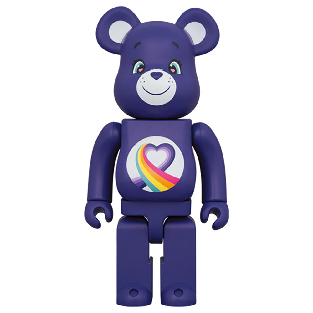 BE@RBRICK Care Bears(TM) Rainbow Heart Bear(TM) 100% & 400%