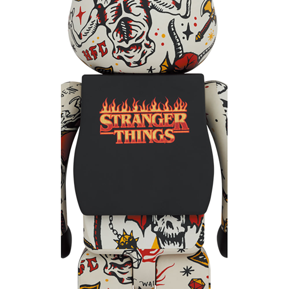 BE@RBRICK Stranger Things Hellfire Club 1000%