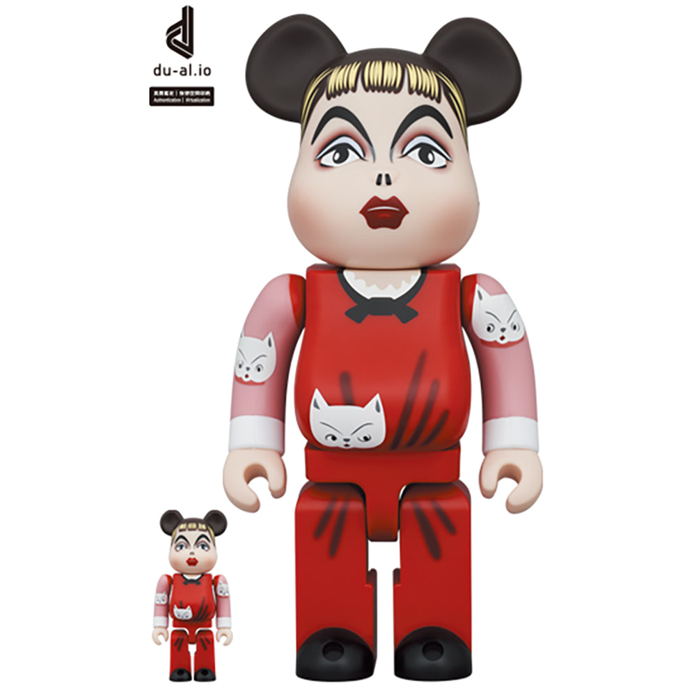 BE@RBRICK 金子國義 "NEKO GA SUKI" 100% & 400%