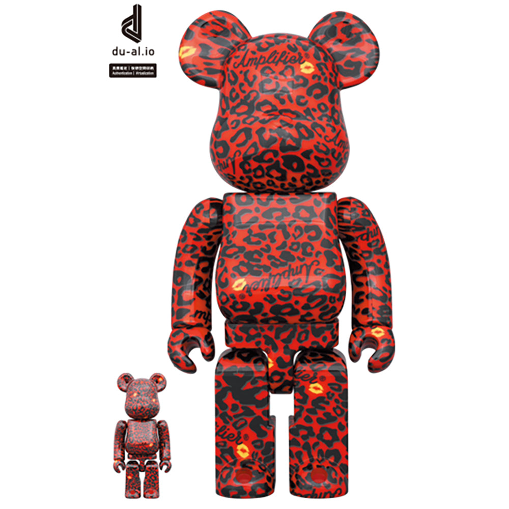 BE@RBRICK Amplifier Red 100% & 400%