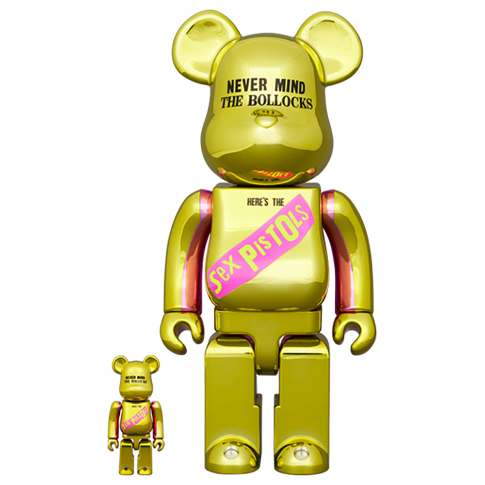 BE@RBRICK SexPistols"NEVER MIND THE BOLLOCKS"CRMver100%&400%