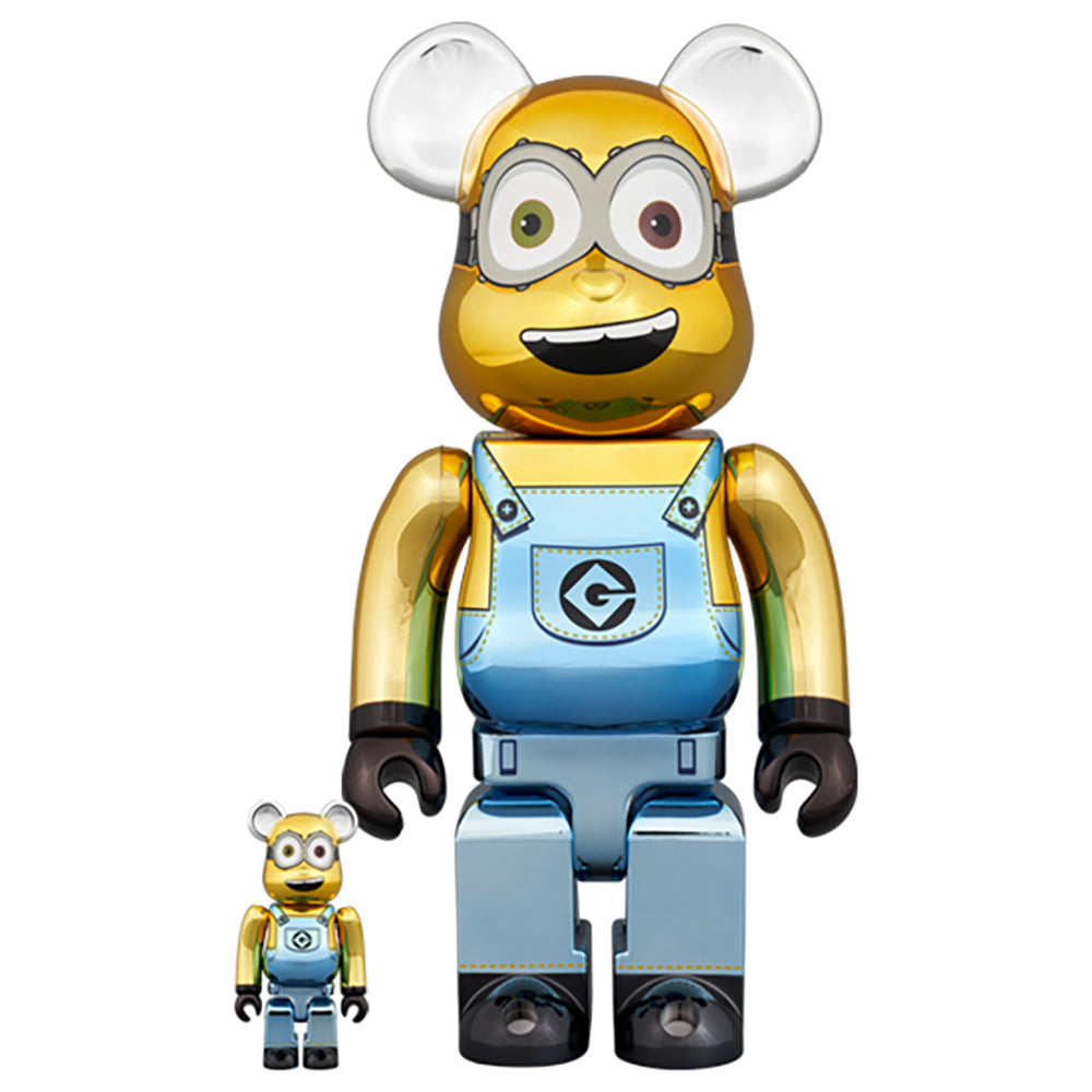 BE@RBRICK BOB Chrome Ver. 100% & 400%