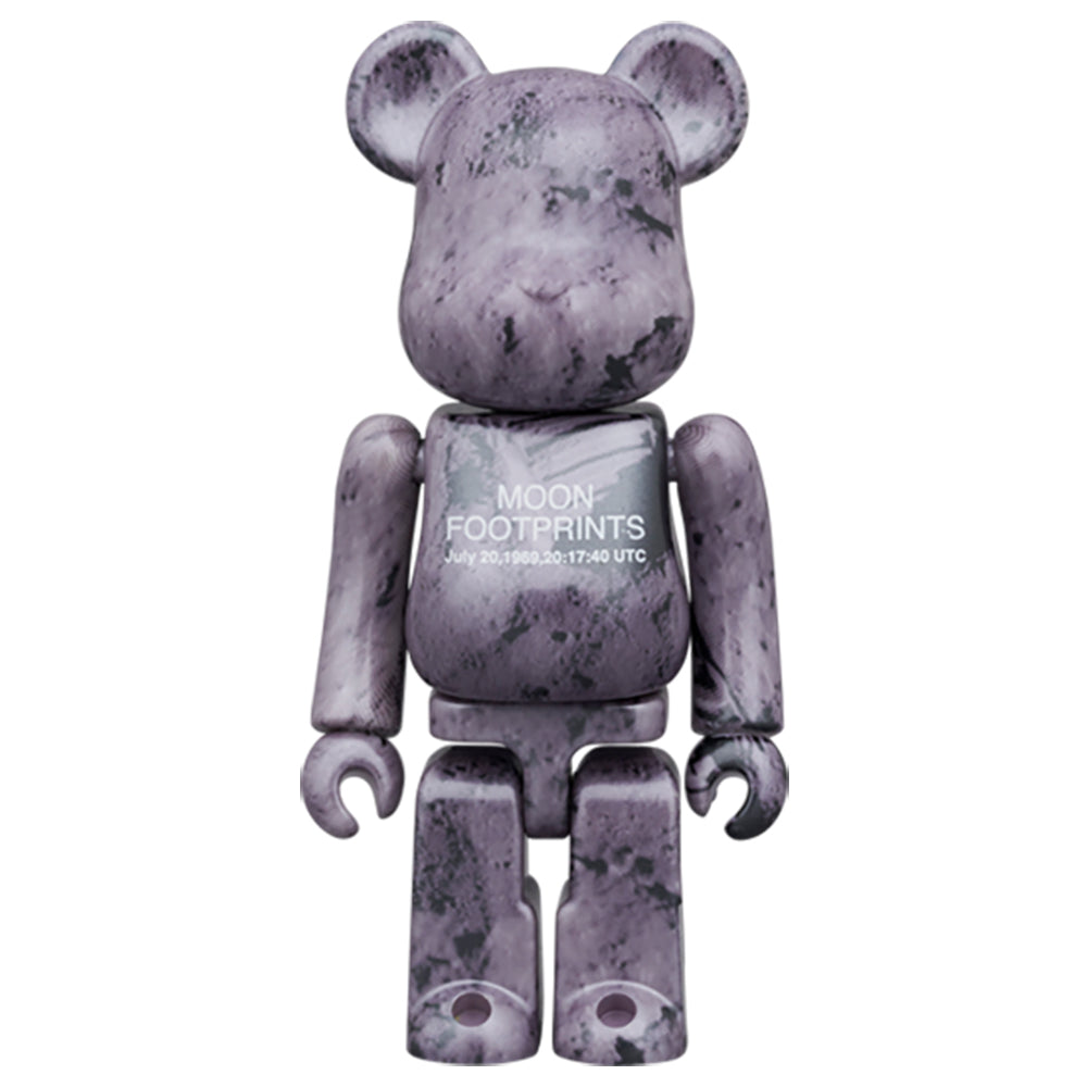 BE@RBRICK MOON FOOTPRINTS 100% & 400%