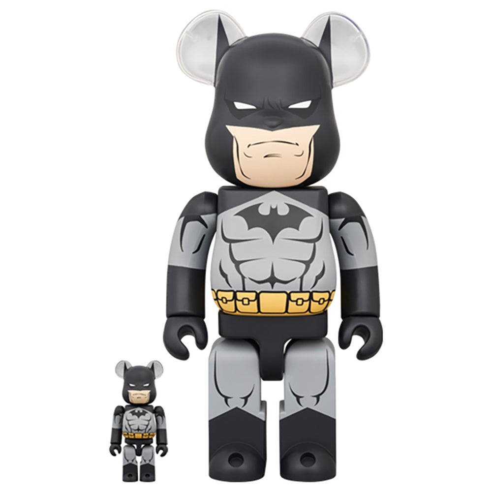 BE@RBRICK BATMAN (BATMAN: HUSH BLACK Ver.)100% & 400%