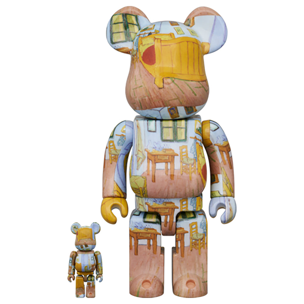 BE@RBRICK × Van Gogh Museum Van Gogh "The Bedroom" 100%&400%