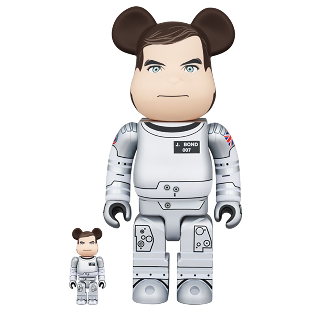 BE@RBRICK 007 James Bond "MOONRAKER" 100% & 400%