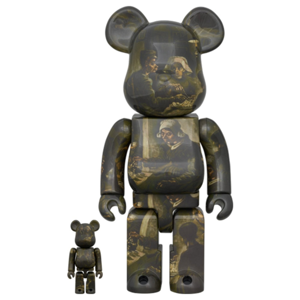 その他 MEDICOM TOY - 400%&amp;100% BE@RBRICK Van Gogh Museum MEDICOM TOY Vincent van Gogh The Starry Night BE@RBRICK 1000