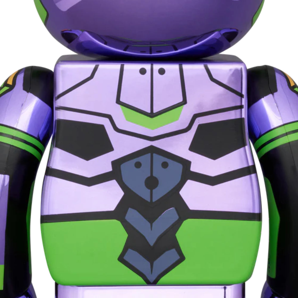 BE@RBRICK Evangelion Unit 01 (new painted plated ver.) 400%