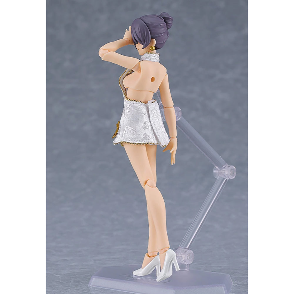 figma 女性body (Mika) with 迷你旗袍裝  (白色)