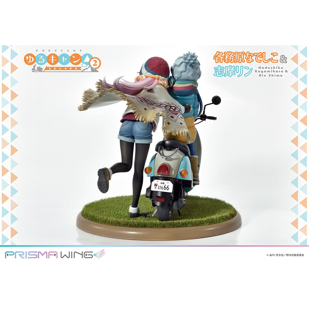 PRISMA WING 搖曳露營△ 各務原撫子 & 志摩凜 (1/7比例模型)