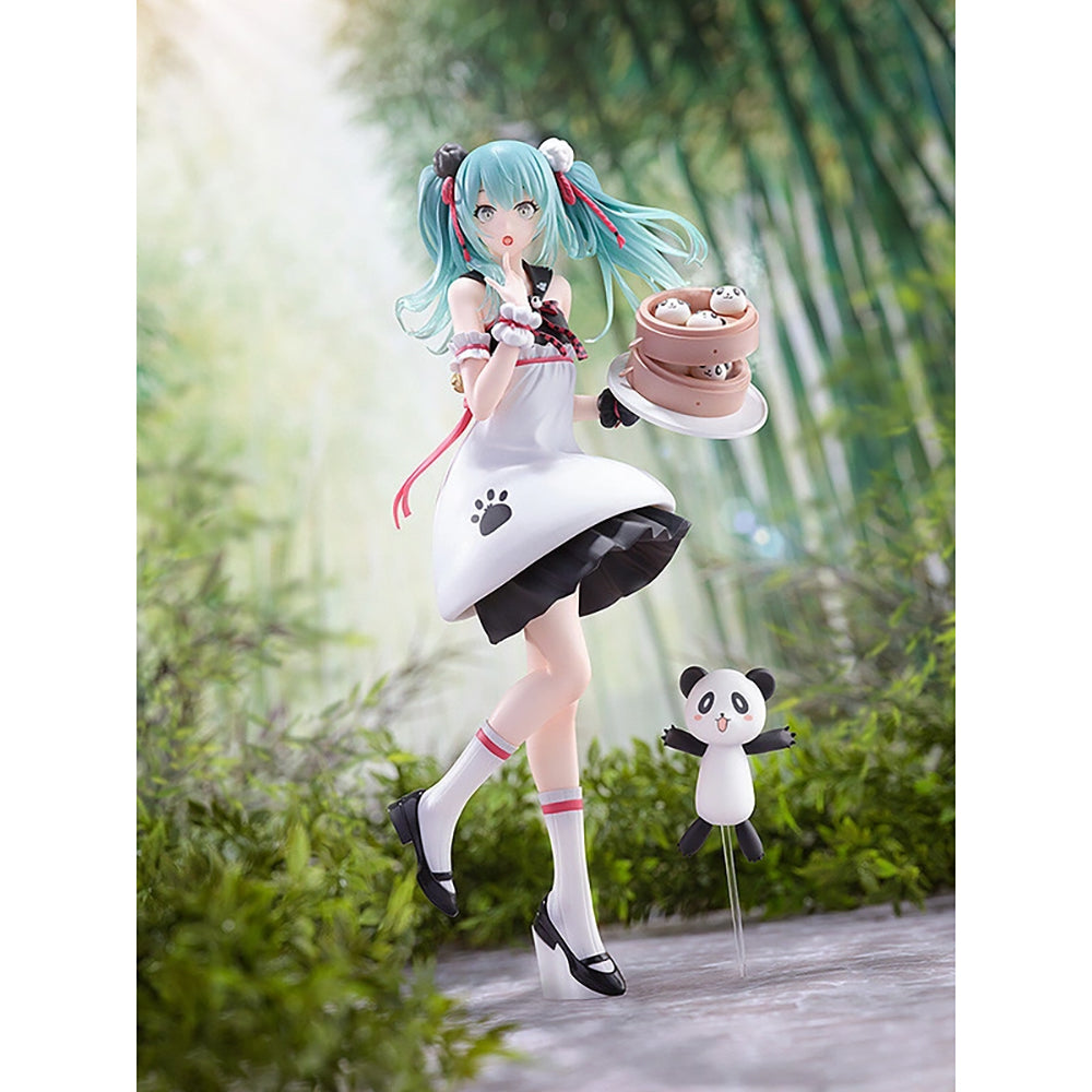 初音未來 熊貓豆沙包 模型