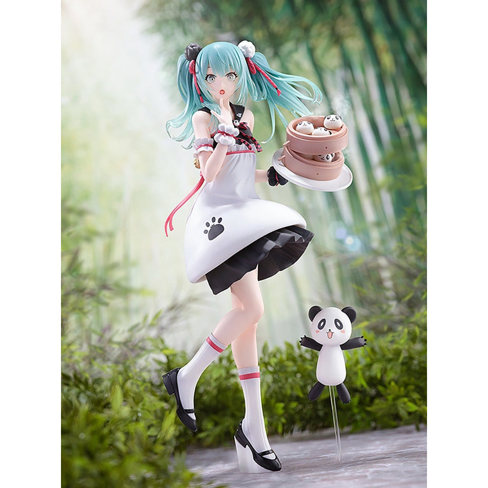 初音未來 熊貓豆沙包 模型