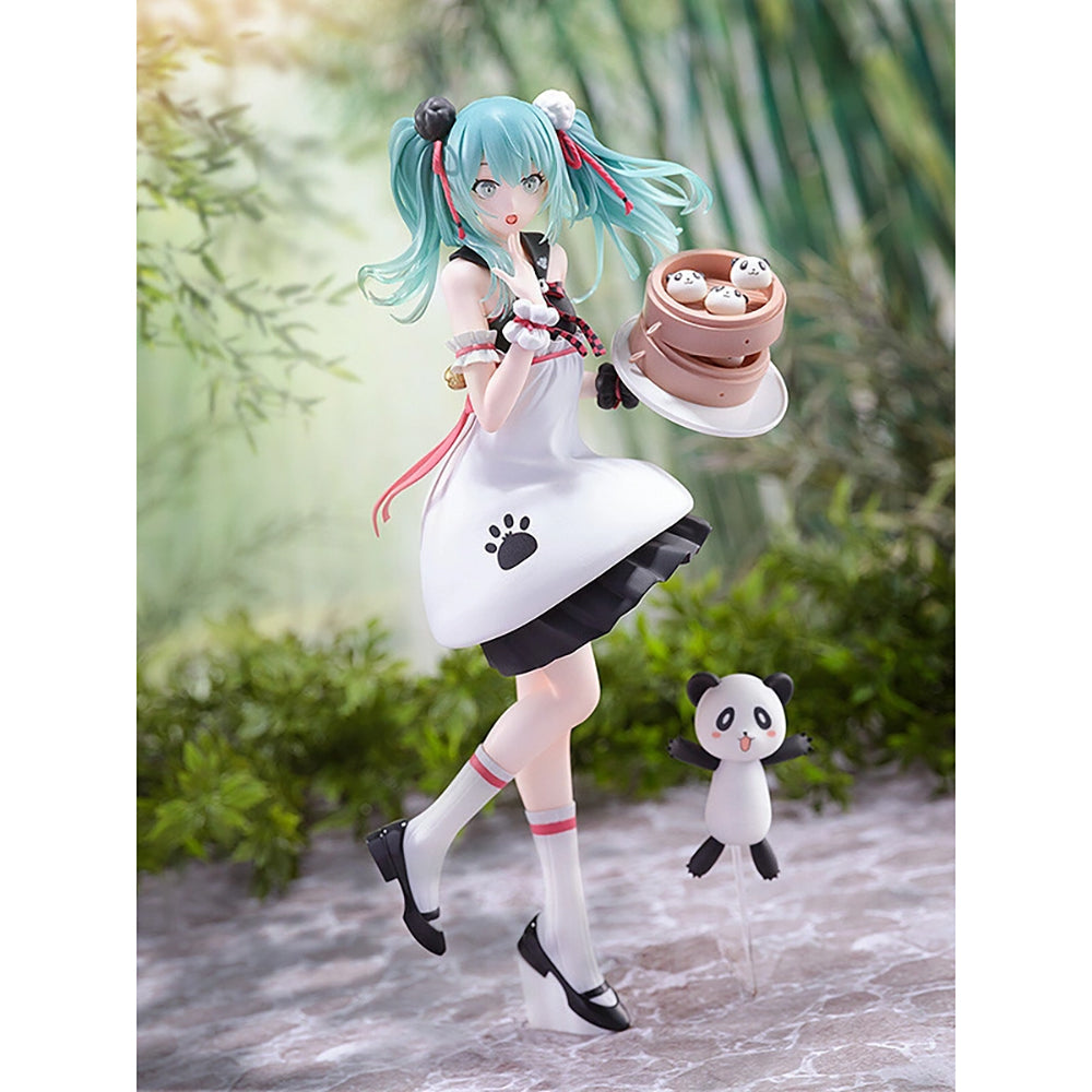 初音未來 熊貓豆沙包 模型