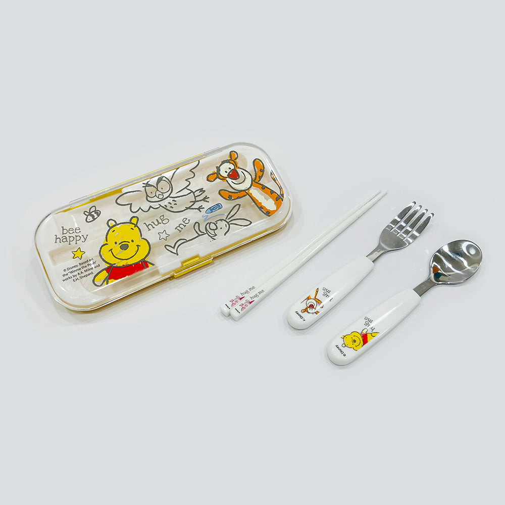 【現貨】Winnie the Pooh 小童餐具套裝 (買一送一推廣優惠⭐)