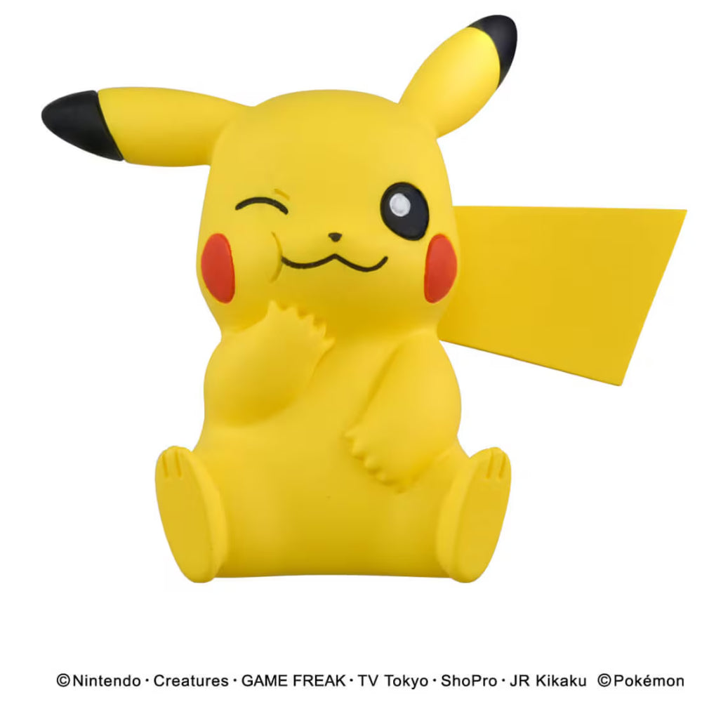 Pokemon寶可夢 30週年精選Moncolle公仔 進食中的皮卡丘