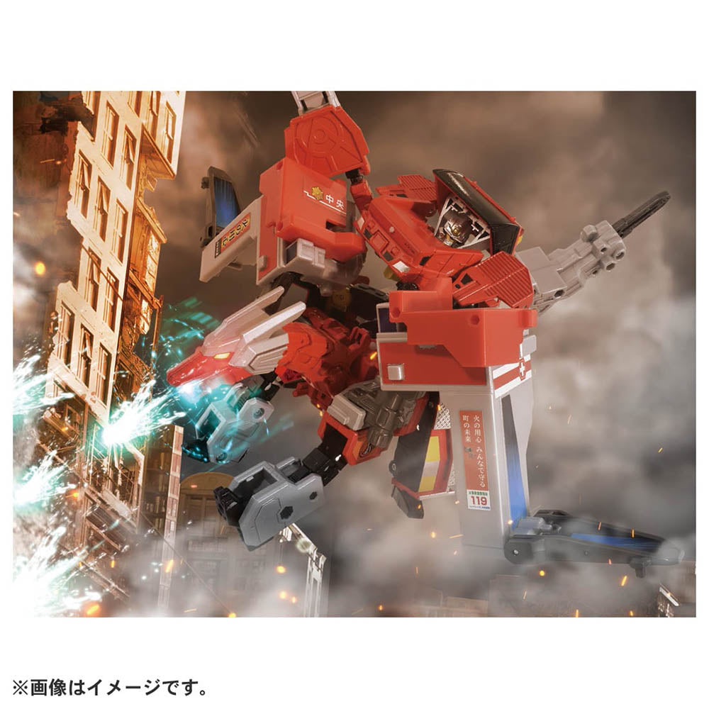 【現貨】Tomica Jobraver Gigant Fire Braver Fire Sta Armor DX Set