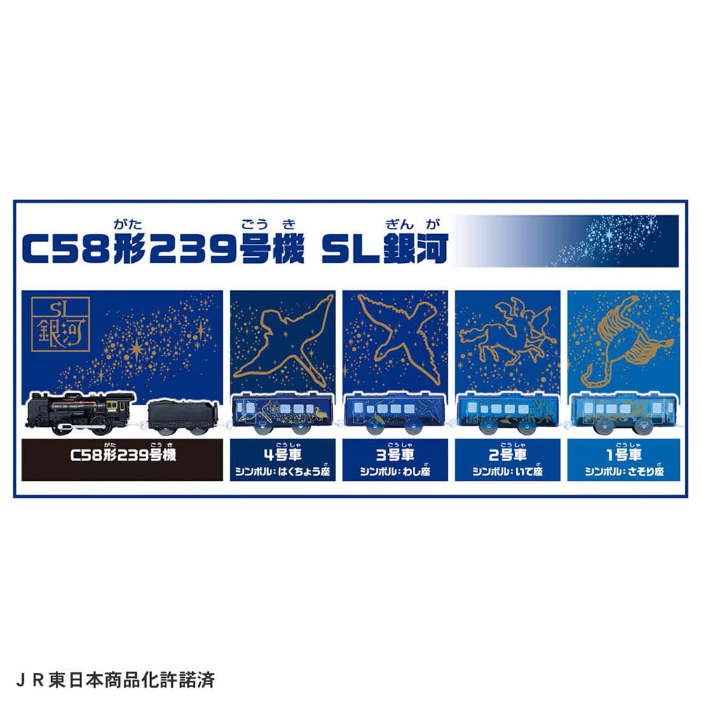 【現貨】Plarail Train-Ginga Dream Line C58 239 SL Ginga