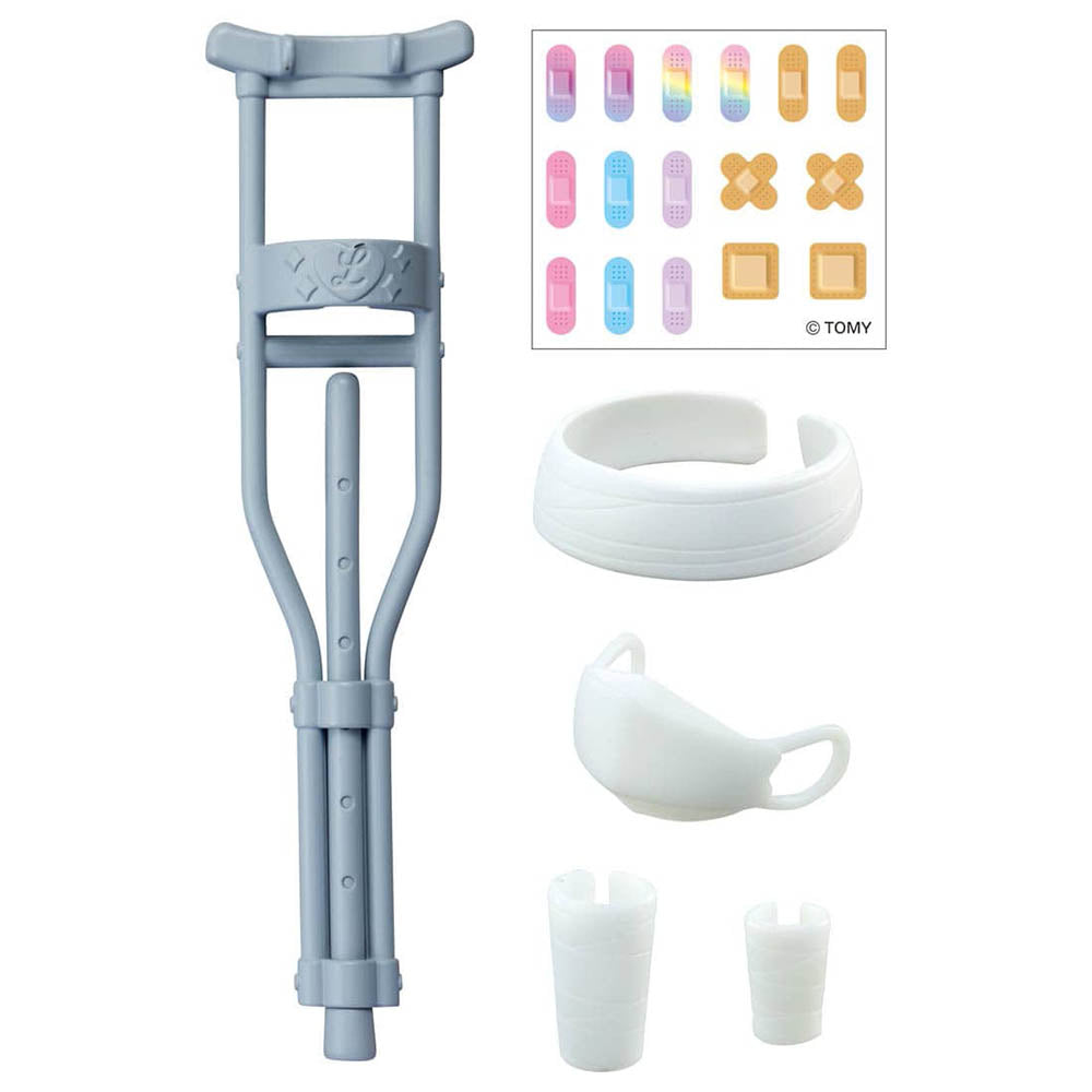 【現貨】Licca Set-Crutch and Treatment Set