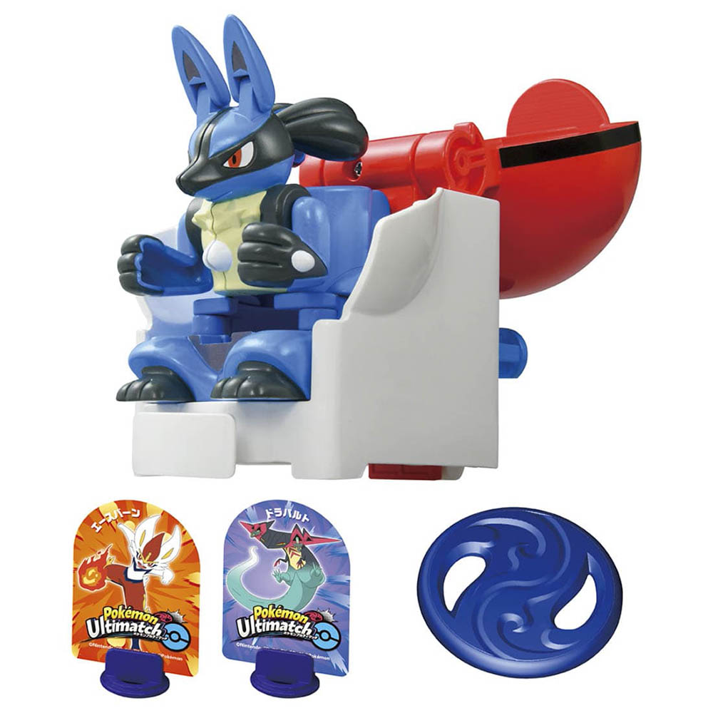 【現貨】Pokemon-Ultimatch 04 Lucario & Poke Ball