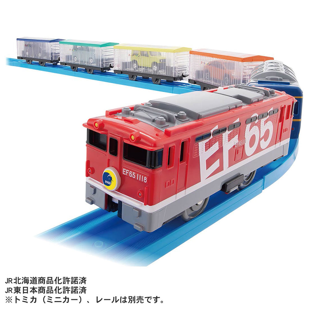 【現貨】Plarail Set-EF65 Tomica Cartrain Set