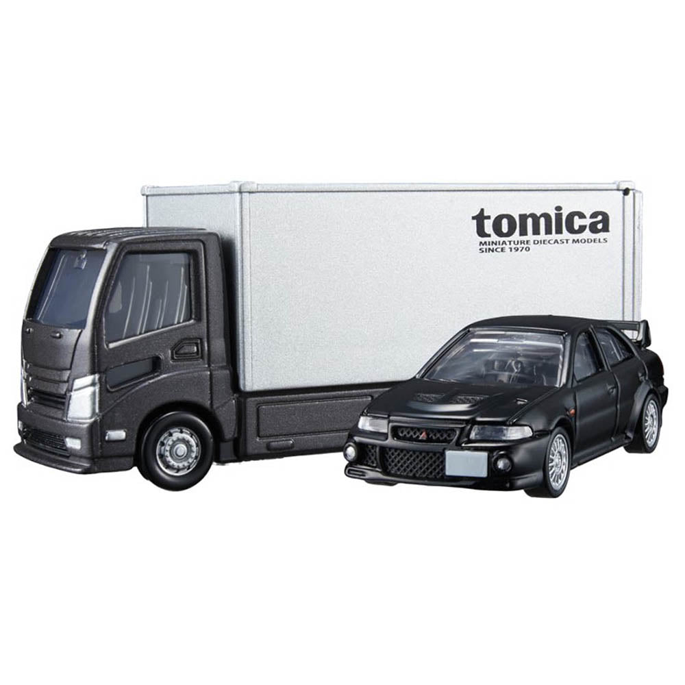 【現貨】Tomica-Transporter Mitsubishi Lancer Evolution VI GSR