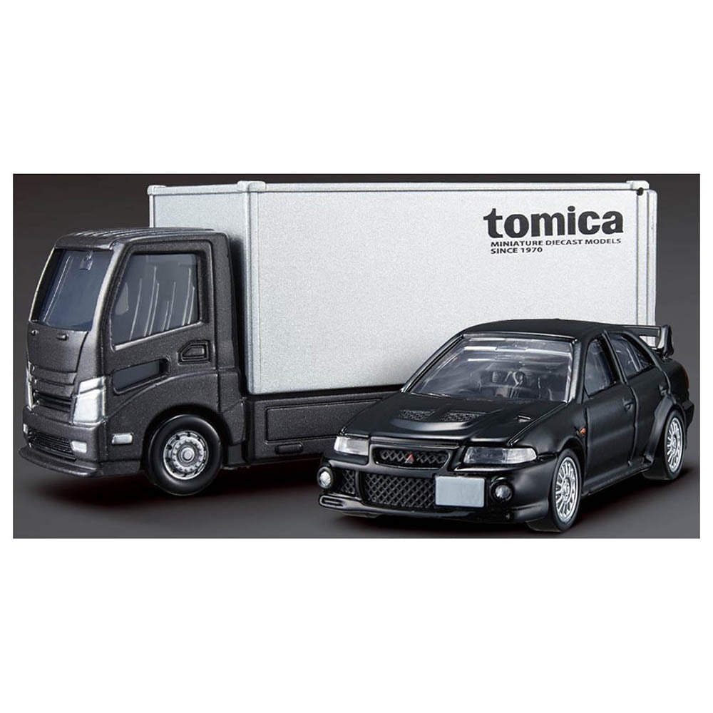 【現貨】Tomica-Transporter Mitsubishi Lancer Evolution VI GSR