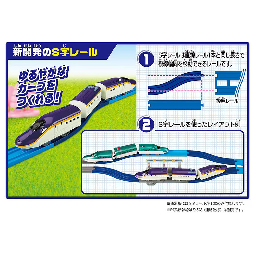 【現貨】Plarail Set-Series E8 Tsubasa Set