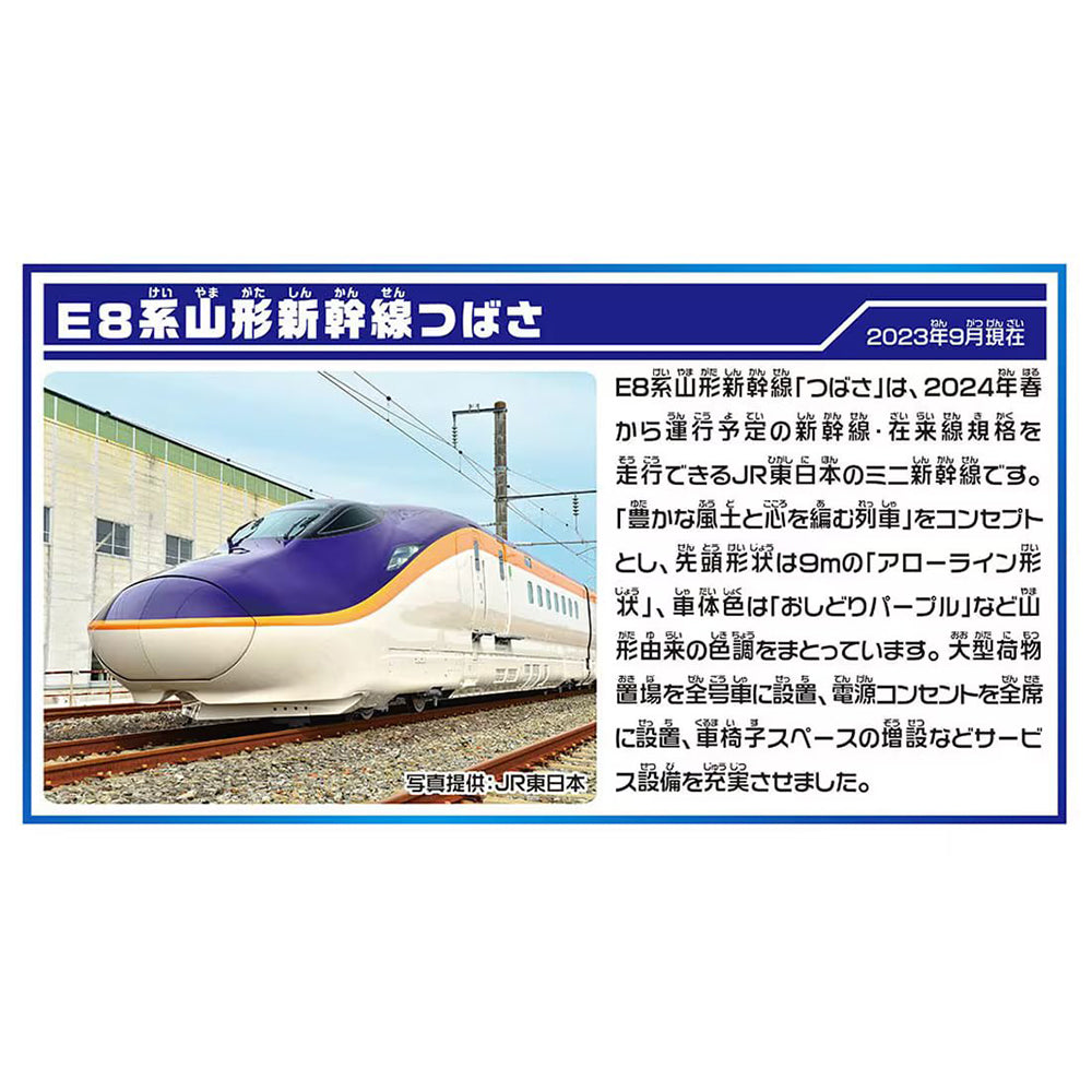 【現貨】Plarail Set-Series E8 Tsubasa Set