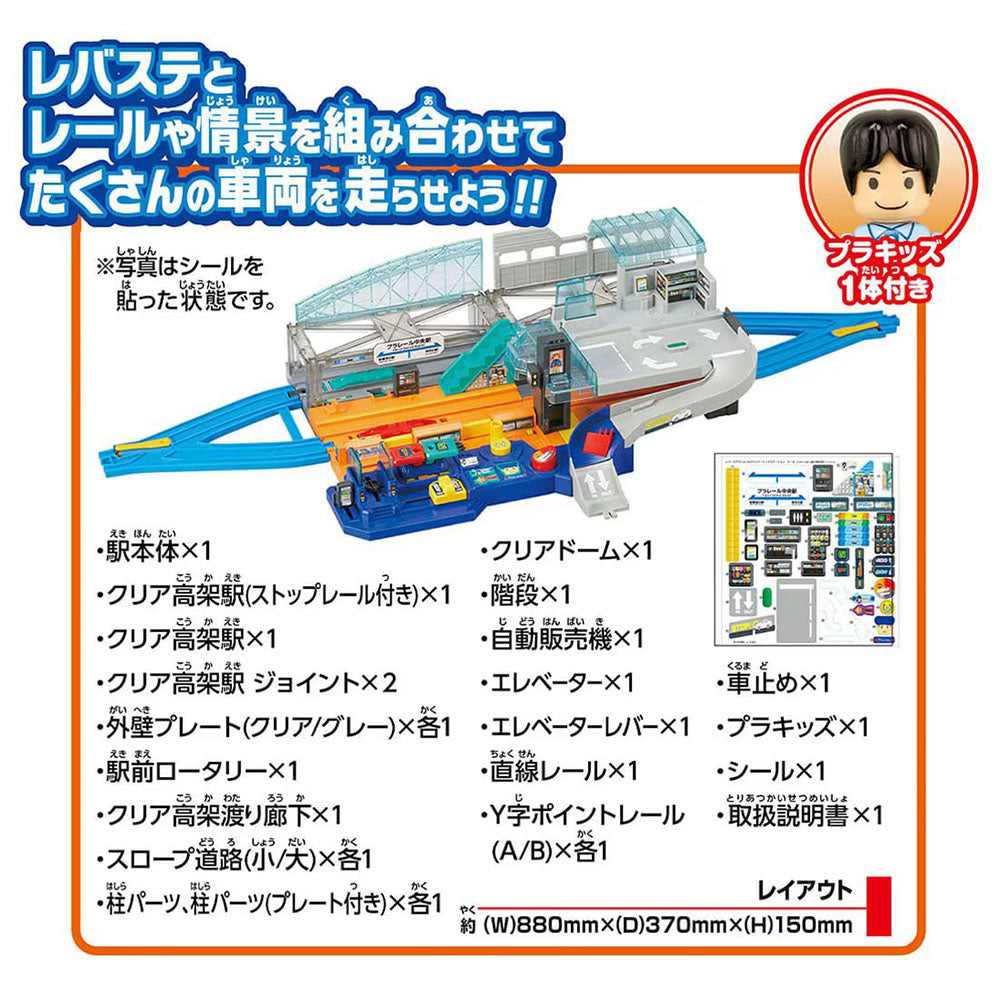 【現貨】Plarail Set-Lever Action & Sound Big Station