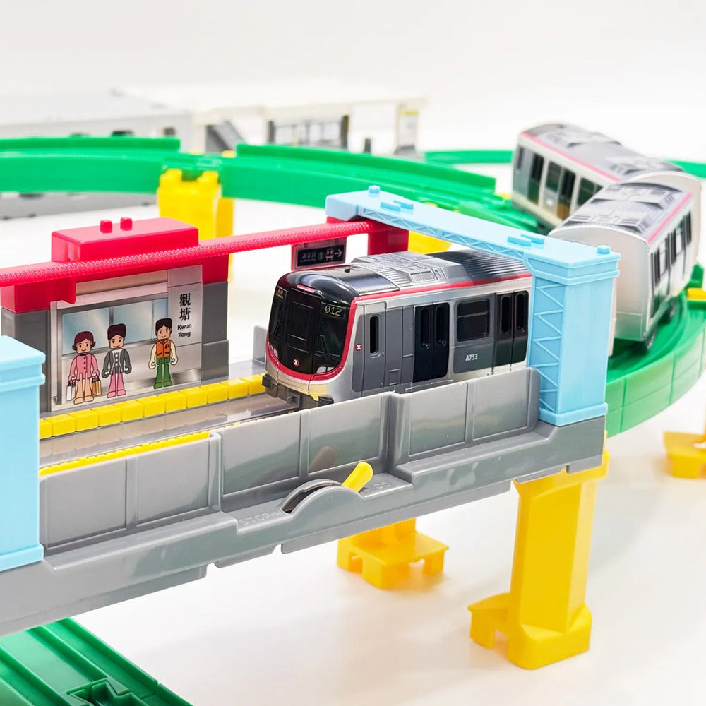【現貨】港鐵PLARAIL套裝 觀塘綫Q車
