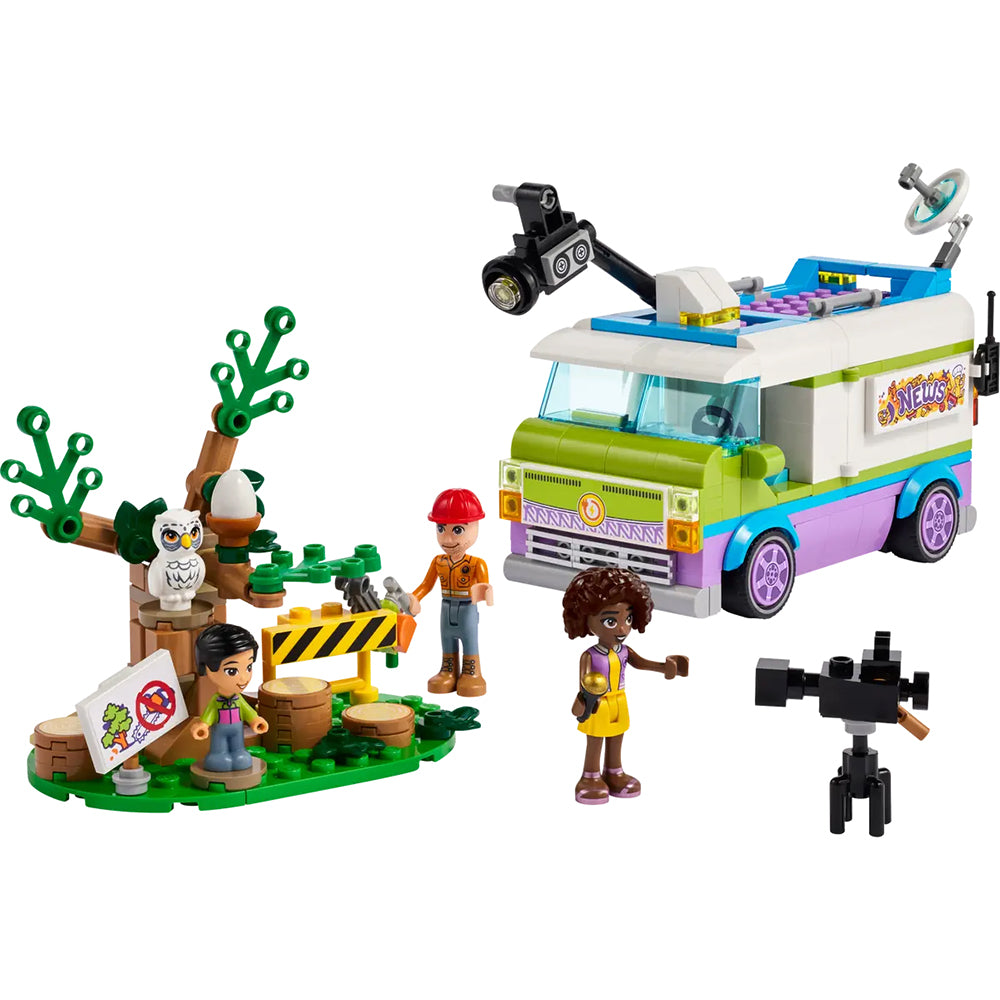 【現貨】LEGO® Friends 新聞演播車(446塊)