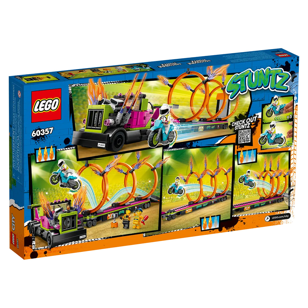 【現貨】LEGO® | City 特技卡車和火圈挑戰(479塊) (推廣優惠進行中⭐)