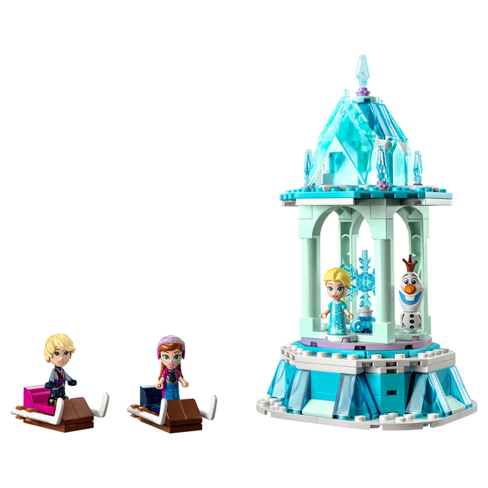 【現貨】LEGO® ǀ Disney Anna 和 Elsa 的魔法旋轉木馬 (175塊)
