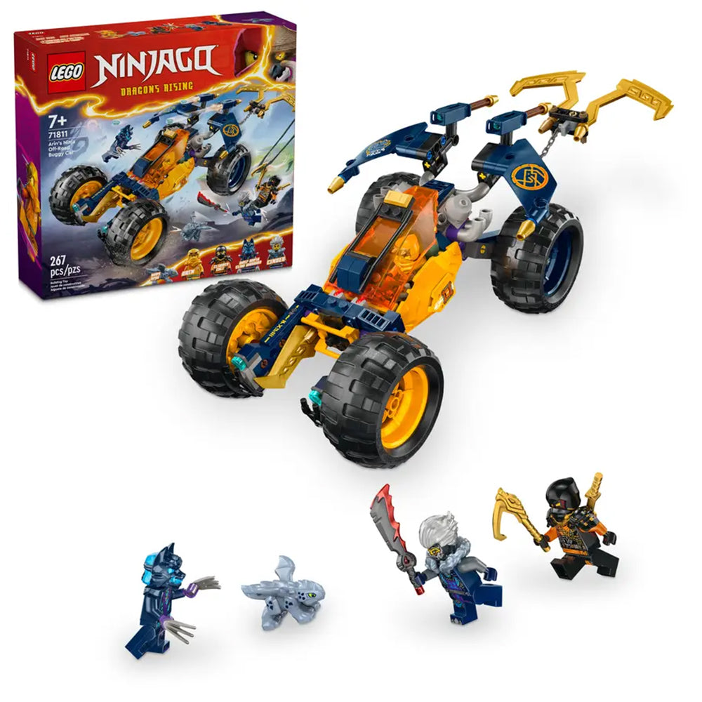 【現貨】LEGO® | Arin's Ninja Off-Road Buggy Car(267塊) (推廣優惠進行中⭐)