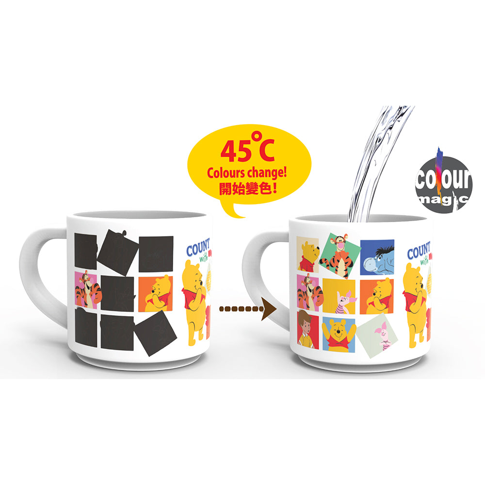 【現貨】Winnie the Pooh 熱感變色有耳杯 (買一送一推廣優惠⭐)
