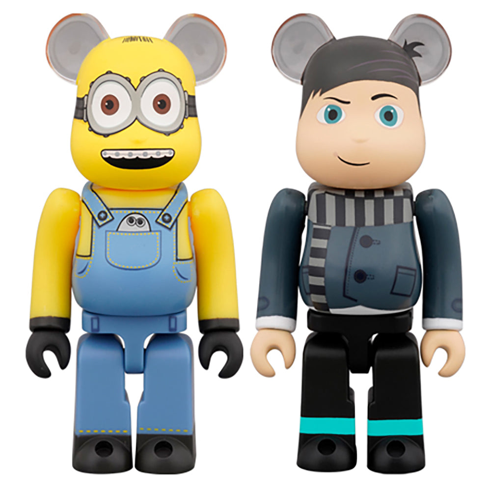 【現貨】BE@RBRICK OTTO & YOUNG GRU 100% 2PACK