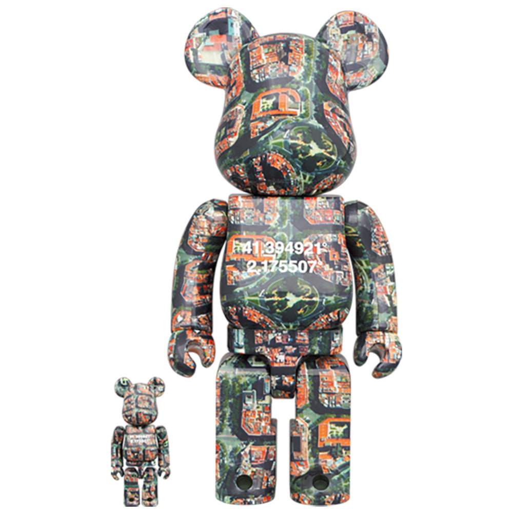 【現貨】BE@RBRICK Benjamin Grant「OVERVIEW」 BARCELONA 100% & 400% (⭐限定激減優惠⭐)